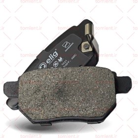 تصویر لنت عقب شاهین الیگ سرامیکی ژاپنی Shahin Rear Brake Pads Elig Ceramic Japanese