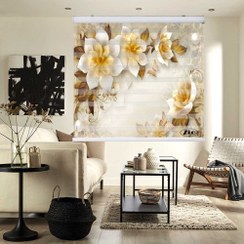 تصویر پرده زبرا زیو کد 3D1172 سایز 150×150 سانتی متر 