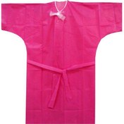 تصویر گان یکبار مصرف آرایشگاهی بسته های 100 عددی دارای رنگبندی 