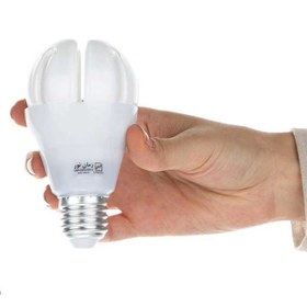 تصویر لامپ کم مصرف 18 وات زمان نور مدل Super Global پایه E27 