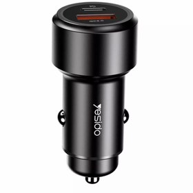 تصویر شارژر فندکی یسیدو مدل Y48 YESIDO Y48 CAR CHARGER 60w