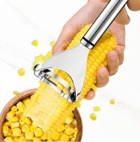 تصویر ذرت دانه کن استیل 