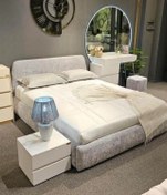 تصویر تخت خواب مینیمال برند لیگوریا مدل بلان تنوع رنگ 