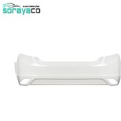 تصویر سپر عقب ساینا سایپا شرکتی سفید 