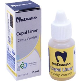 تصویر وارنیش رزینی کوپال نیک درمان / Copal Liner Varnish 