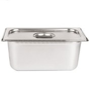 تصویر بن ماری 1/3 استیل عمق 20 با همراه درب 