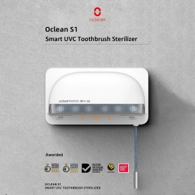 تصویر جامسواکي و ضد عفوني کننده شیائومی مدل Oclean S1 Smart UVC Toothbrush Sterilizer Oclean S1 Smart UVC Toothbrush Sterilizer