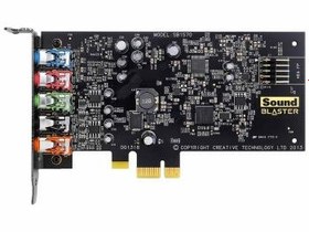 تصویر کارت صدا اینترنال کریتیو مدل CREATIVE Sound Blaster Audigy Fx Creative Sound Blaster Audigy Fx PCIe 5.1 Sound Card