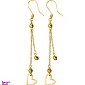 تصویر گوشواره طلا ۱۸ عیار زنانه مانچو مدل EFGS007 