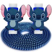 تصویر محافظ کابل شارژر و هندزفری رینیکا مدل Stitch AAA 03 مجموعه 3 عددی 