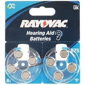 تصویر باتري سمعک رايوواک مدل PR44 بسته 8 عددي ا Rayovac PR44 Hearing Aid Battery Pack Of 8 Rayovac PR44 Hearing Aid Battery Pack Of 8