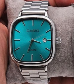 تصویر ساعت مردانه کاسیو مدل ۳۲۹۸ - فیروزه‌ای CASIO 3298