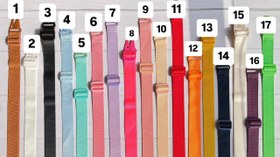 تصویر بند دو قلاب رنگی 