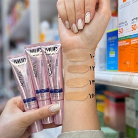 تصویر کرم پودر اکتیو مود میلانو Mud Milano Active Foundation 24hrs 