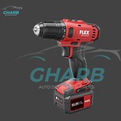 تصویر کیت دریل شارژی دو سرعته فلکس مدل Flex 2-Speed Cordless Drill Driver Set DD 2G 10.8-LD 