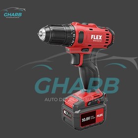 تصویر کیت دریل شارژی دو سرعته فلکس مدل Flex 2-Speed Cordless Drill Driver Set DD 2G 10.8-LD 