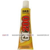 تصویر چسب آکواریوم سیلیکونی مدل GI200 تیوپی 30 میلی لیتری برند رازی فروشگاه چسب کارینو - بازار فوری Silicone aquarium glue- model GI200- 30 ml tube- Razi brand- Carino Glue Shop