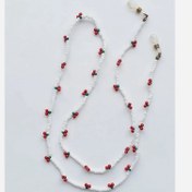 تصویر بند عینک و گردنبند مدل آلبالو گیلاس 