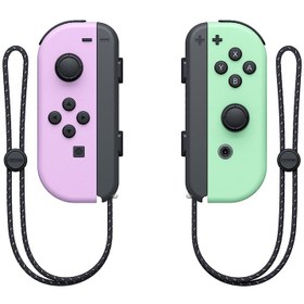 تصویر جوی کان سبز و بنفش نینتندو سوییچ Joy-Con Pastel Purple / Pastel Green 