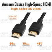 تصویر کابل اورجینال Amazon Basics High-Speed HDMI Cable 5