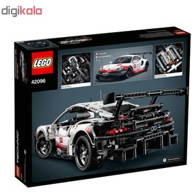 تصویر لگو سری تکنیک مدل 42096 LEGO Technic Porsche 911 RSR 42096 Building Kit 1580 قطعه