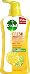 تصویر ژل دوش و شستشوی بدن تازه Dettol، رایحه مرکبات و شکوفه پرتقال برای محافظت موثر از میکروب ها و بهداشت شخصی، 500 میلی لیتر - ارسال 20 روز کاری ا Dettol fresh shower gel & body wash, citrus & orange blossom fragrance for effective germ protection & personal hygiene, 500ml Dettol fresh shower gel & body wash, citrus & orange blossom fragrance for effective germ protection & personal hygiene, 500ml