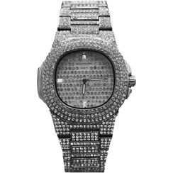 تصویر ساعت مچی زنانه پتک فیلیپ مدل Nautilus Diamond 3391Q با نگین 