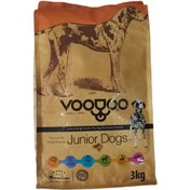 تصویر غذای خشک سگ وودو مخصوص سگ جوان نژاد بزرگ و متوسط (3کیلوگرمی) Voodoo Medium And Large Junior Dog Food