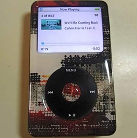 تصویر پخش کننده موسیقی iPod Classic 6th 80gb Black Black بسته بندی شده در جعبه ساده سفید 