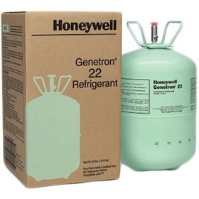 تصویر گاز مبرد فریون R22 هانیول Honeywell 