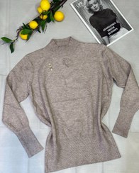 تصویر بلوز بافت وارداتی قلب - پنکیکی 