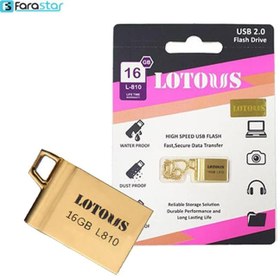 تصویر فلش مموری لوتوس مدل L-810 ظرفیت 16 گیگابایت Lotous L-810 16GB Flash Memory