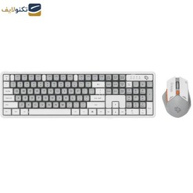 تصویر کیبورد و ماوس گیمینگ پرودو مدل PDX225 Porodo Gaming Wireless Keyboard Mouse Set 2.4GHz 1600 DPI