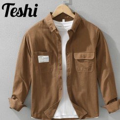تصویر پیراهن کتان ضخیم 