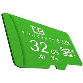 تصویر کارت حافظه microSD HC تروبایت مدل 633X-A1-V30 کلاس 10 استاندارد UHS-I U3 ظرفیت 32 گیگابایت همراه با کارت خوان 