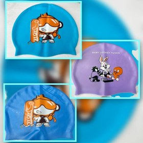 تصویر کلاه شنا عروسکی 