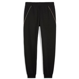 تصویر شلوار گرمکن ورزشی مردانه پوما اورجینال مشکی Puma Ferrari Race Sweat Pants 