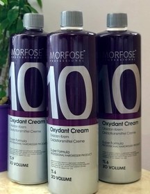 تصویر اکسیدان مورفوس مدل 10 حجم 1000 میل Oxydant cream 10 morfose 1000 ml