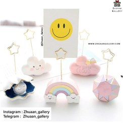 تصویر هولدر عکس و یادداشت رومیزی فانتزی 