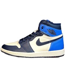 تصویر کتونی جردن 1 آبی رترو های آبسیدیان Jordan 1 Retro High Obsidian 