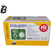 تصویر سر سوزن انسولین پیک شماره 6 گیج 32 insupen 6 G32