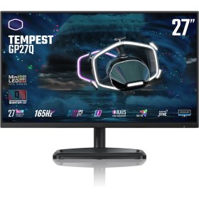 تصویر مانیتور گیمینگ 27 اینچ کولرمستر مدل CMI-GP27-FQS (165هرتز) Cooler Master CMI-GP27-FQS Quantum Dot MiniLED 2K 1ms 165Hz IPS Gaming Monitor