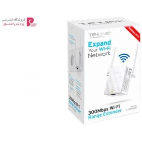 تصویر توسعه دهنده شبکه بی‌سیم تی پی-لینک مدل TL-WA855RE ظرفیت ۳۰۰Mbps 