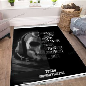 تصویر فرش طرح گوست تاریک برای اتاق گیمینگ FM-1022 