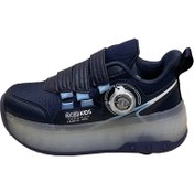 تصویر کفش اسکیتی بچگانه بی کی جی کیدز مدل چراغدار Ba284 - 3 