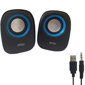 تصویر اسپیکر دو تکه Detex+ DS-96 Detex+ DS-96 Desktop Speaker