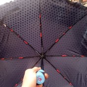 تصویر چتر ضدباد برند rst شیک و بادوام مناسب بانوان از ‌13 سال به بالا 