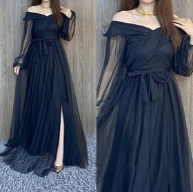 تصویر لباس مجلسی و شب ماکسی مدل موژان - کله غازی / سایز1- 38/40 Dress and long night