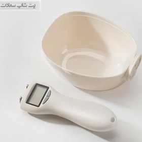 تصویر قاشق ترازو دیجیتال گربه (کنترل حجم غذا روزانه) Digital Spoon Scale