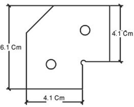 تصویر کرنر جوینت (کنجی) پروفیل درب شیشه ای DECOFIX CORNER JOINT